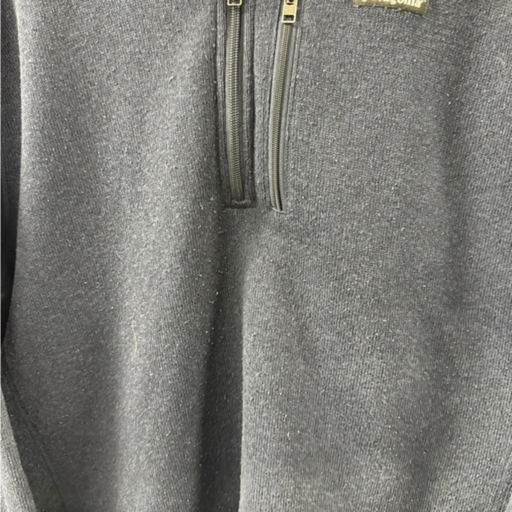 Patagonia Full Zip Up Sweatshirt Blue Company Embroidered Mens‎ XL Utility Work